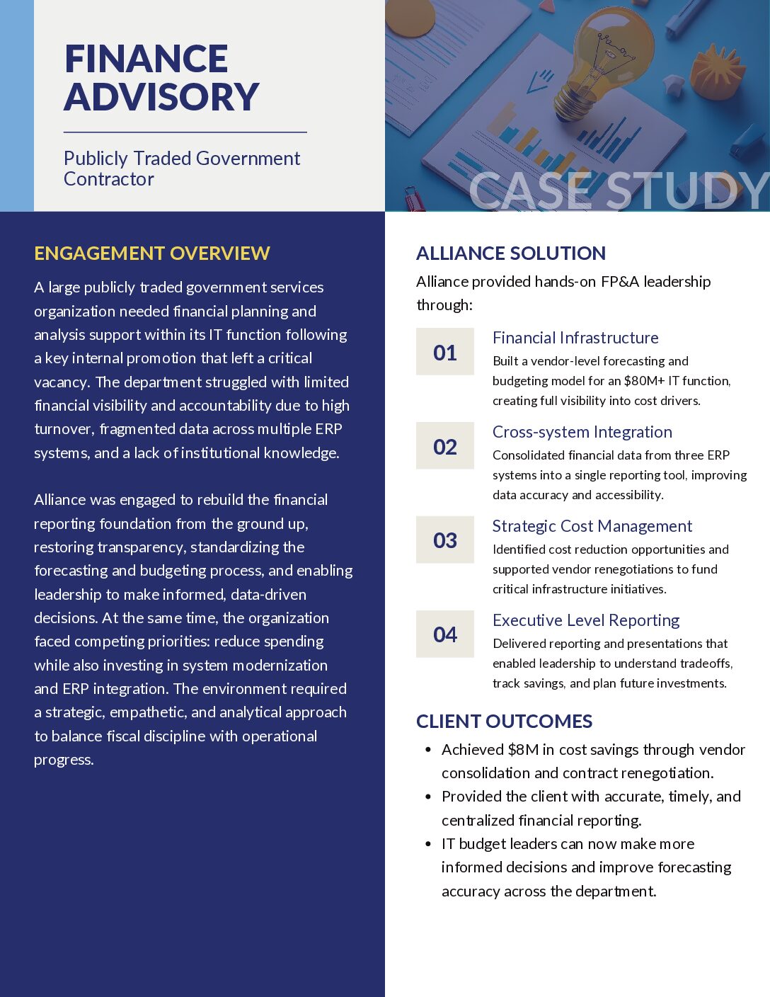 Finance Advisory Case Study Thumbnail Image