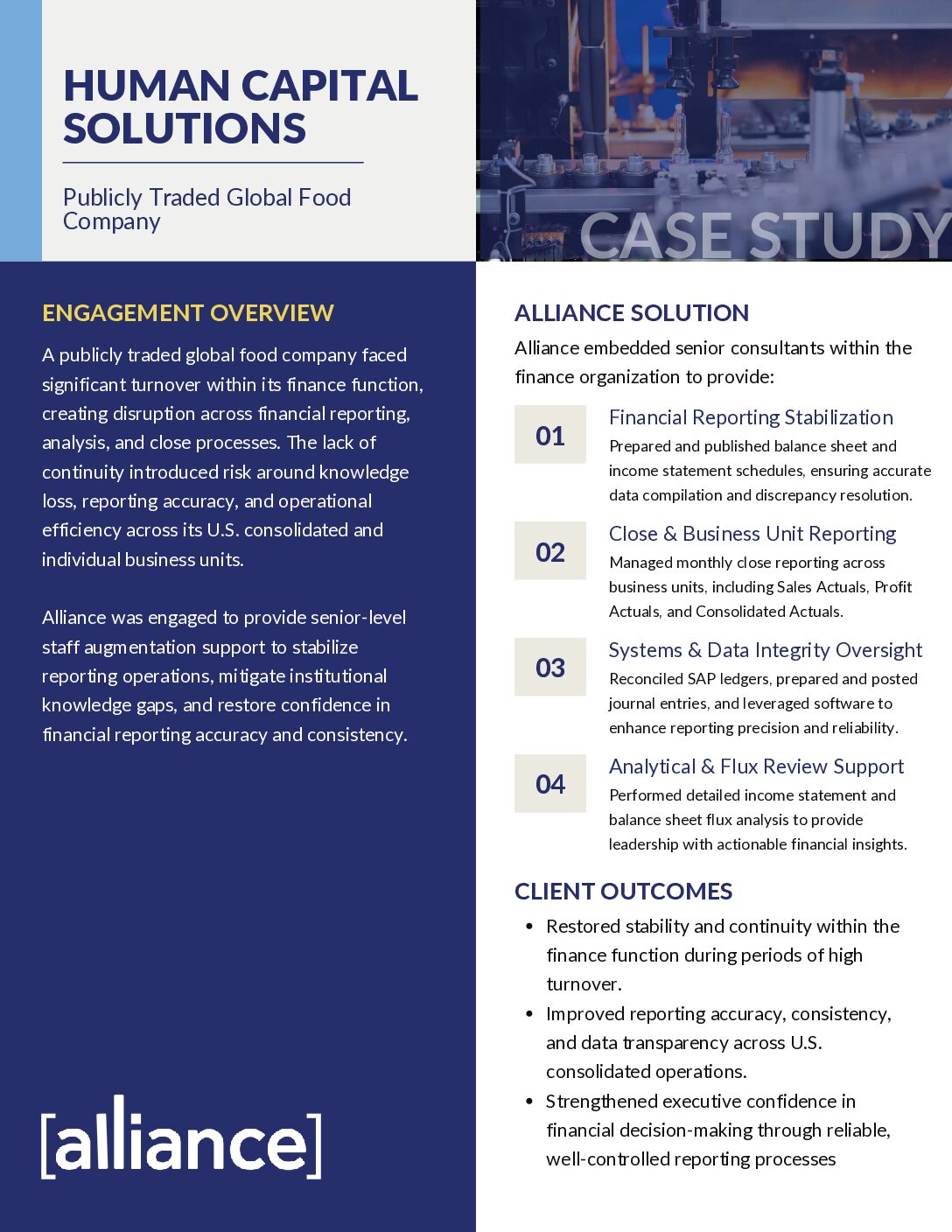 Human Capital Solutions Case Study Thumbnail