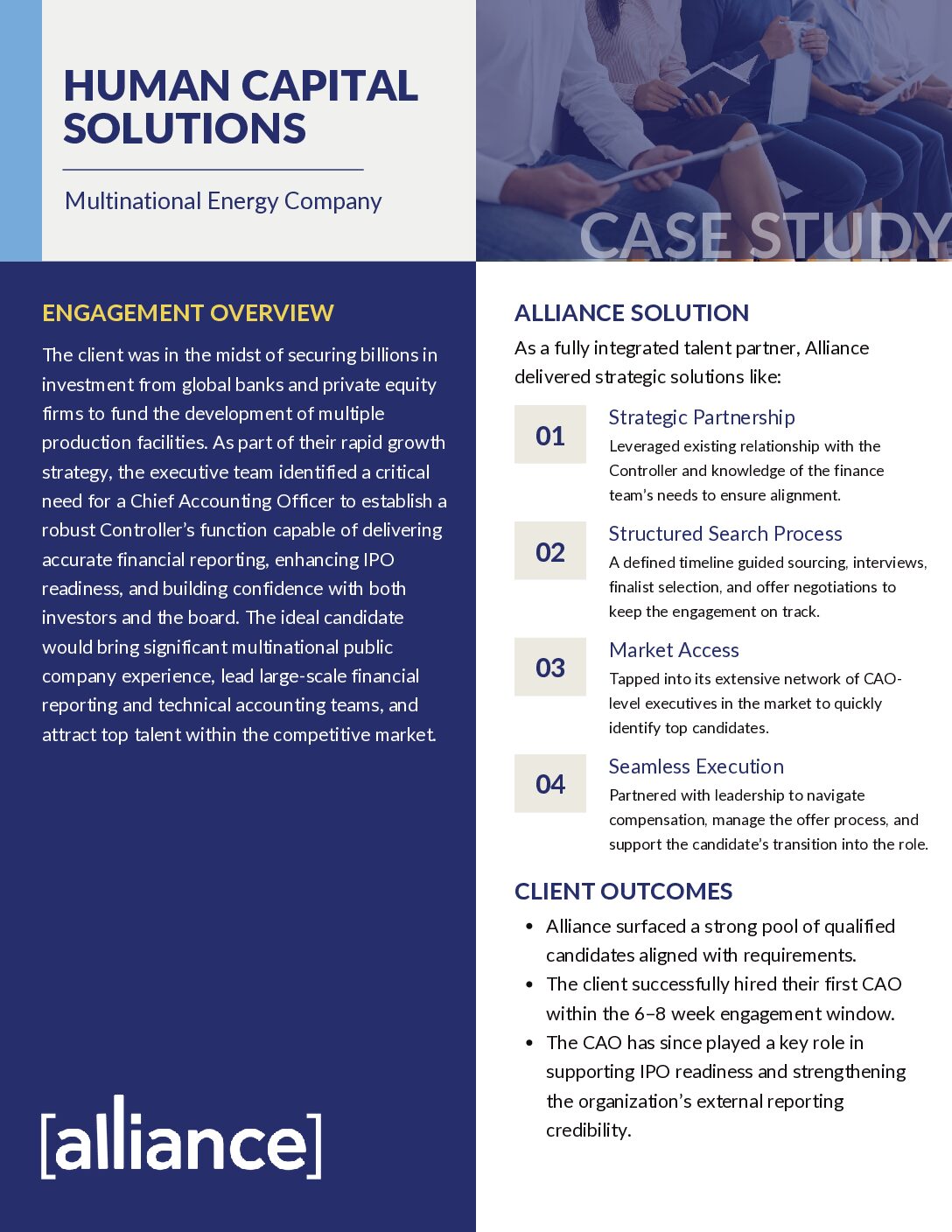 Human Capital Solutions Case Study Thumbnail